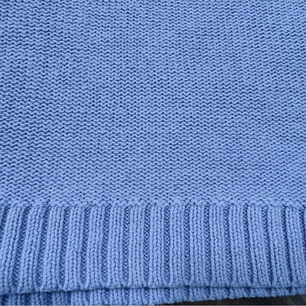 Christopher & Banks Lavender 100% Cotton Sweater - Picture 5 of 6